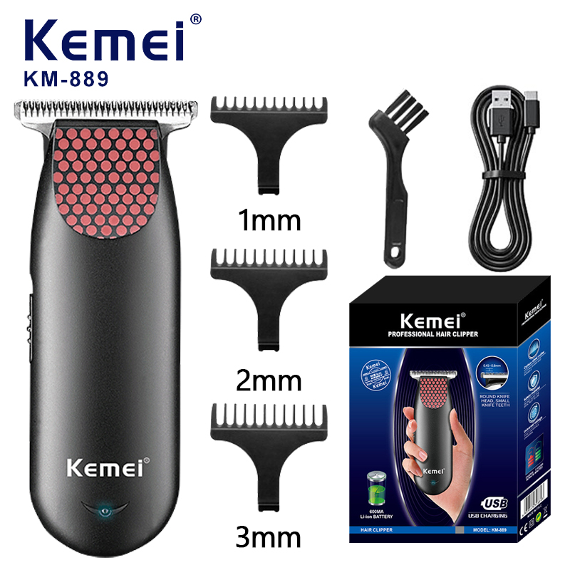 Mens Grooming Box - Kemei 889 alat cukur rambut pria,