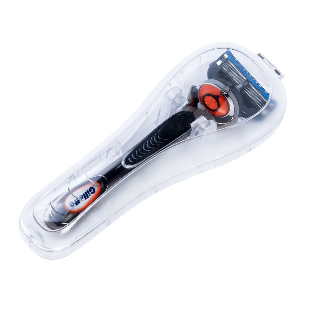 Mens Grooming Box - Kotak Pisau Cukur Transparan Tahan Gores