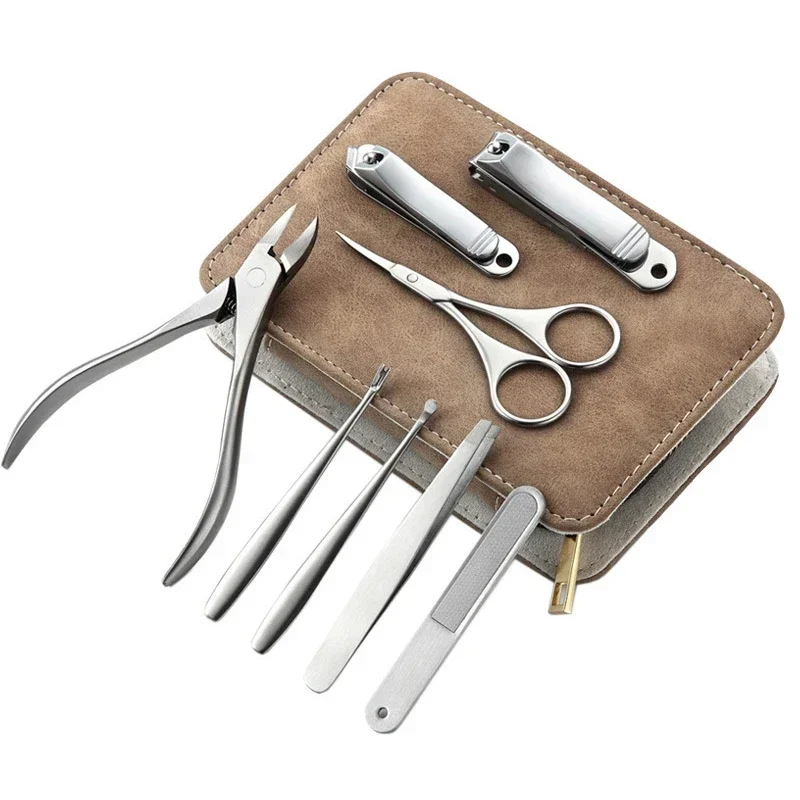 Mens Grooming Box - Kit manikur profesional 8/12 buah, Kit