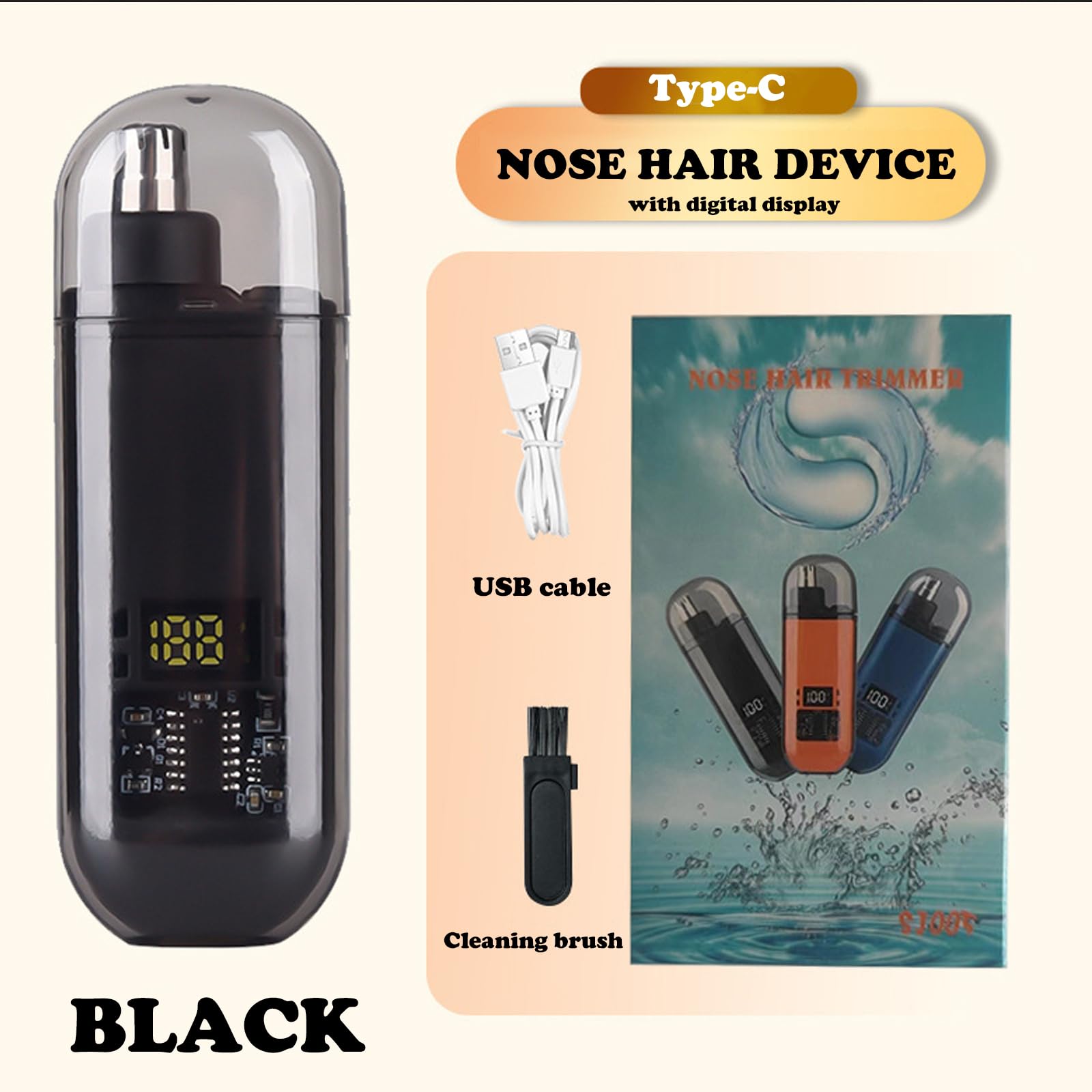 Pemangkas Rambut Hidung dan Te - Nose Hair Trimmer ulasan dan harga