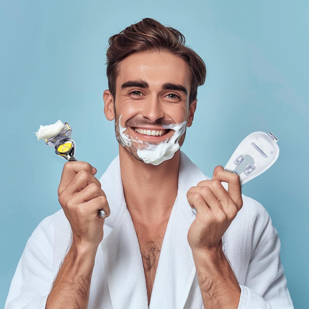 Kotak Pisau Cukur Transparan T - Mens Grooming Box ulasan dan harga