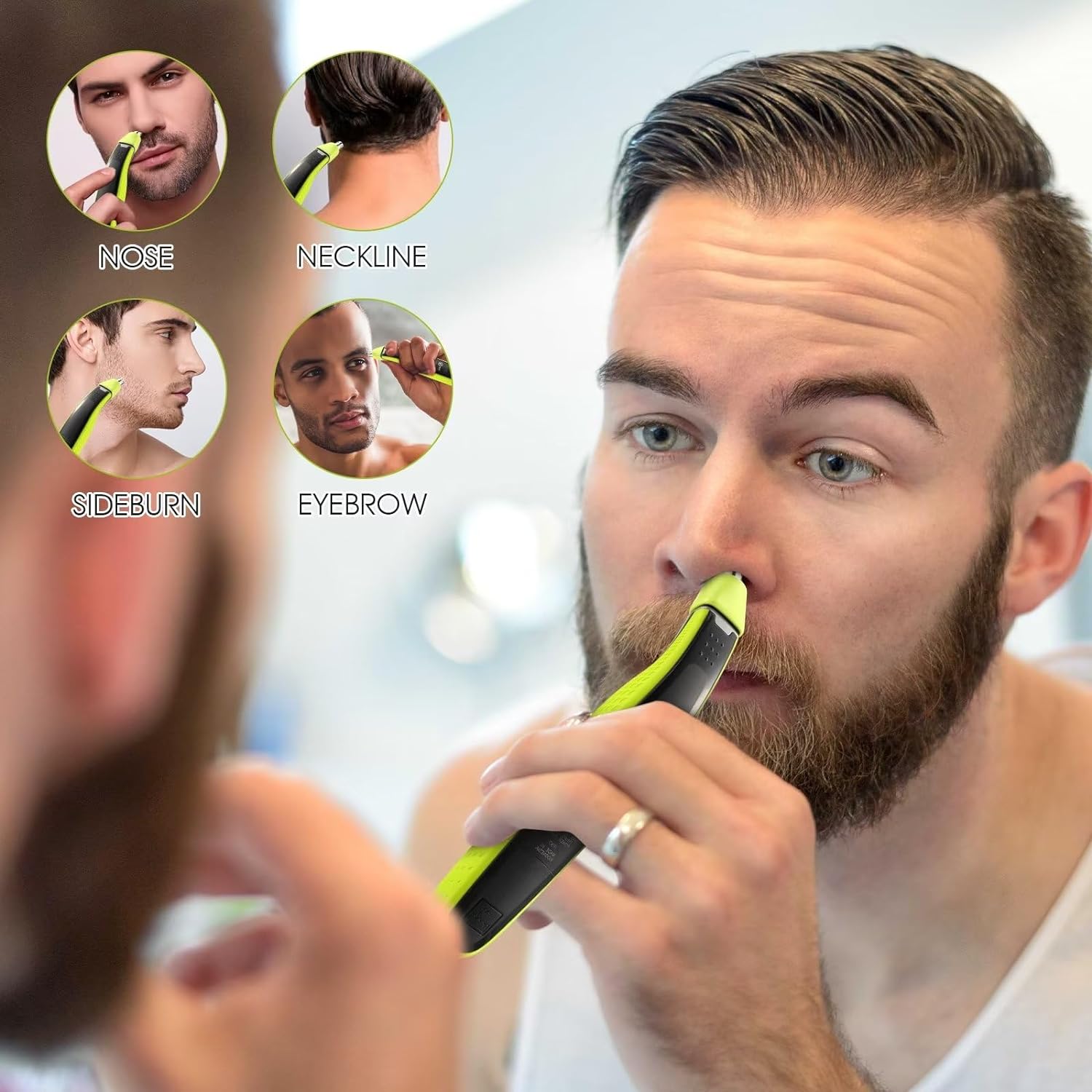YUKU pencukur elektrik hibrida - Nose Hair Trimmer ulasan dan harga