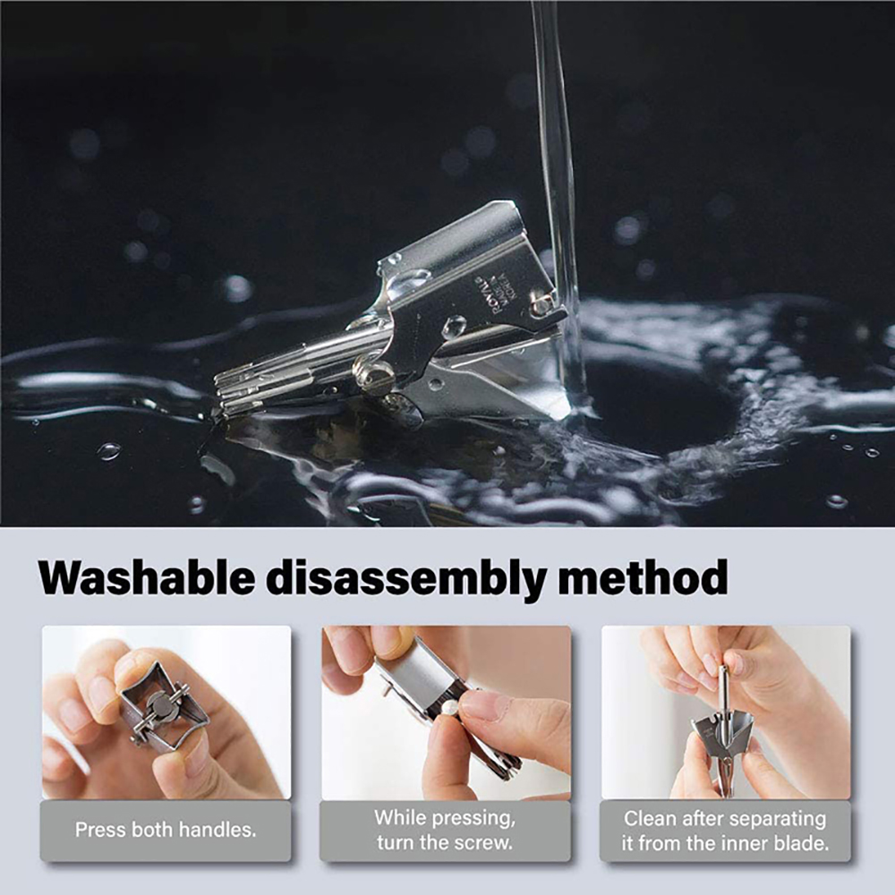 Pemangkas Rambut Hidung Manual - Nose Hair Trimmer ulasan dan harga