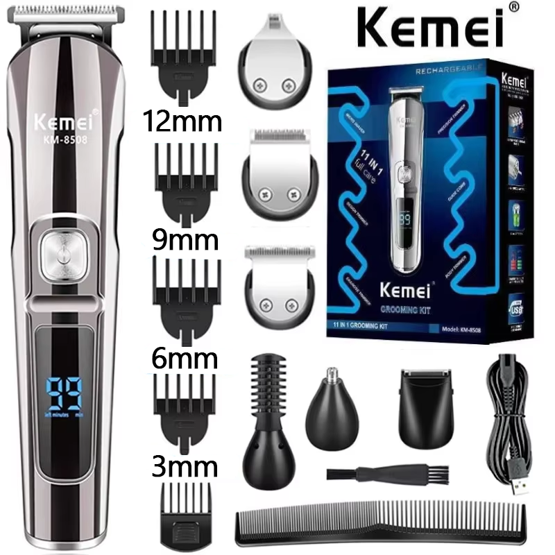 Kemei Alat Cukur Rambut Jenggo - Mens Grooming Box ulasan dan harga
